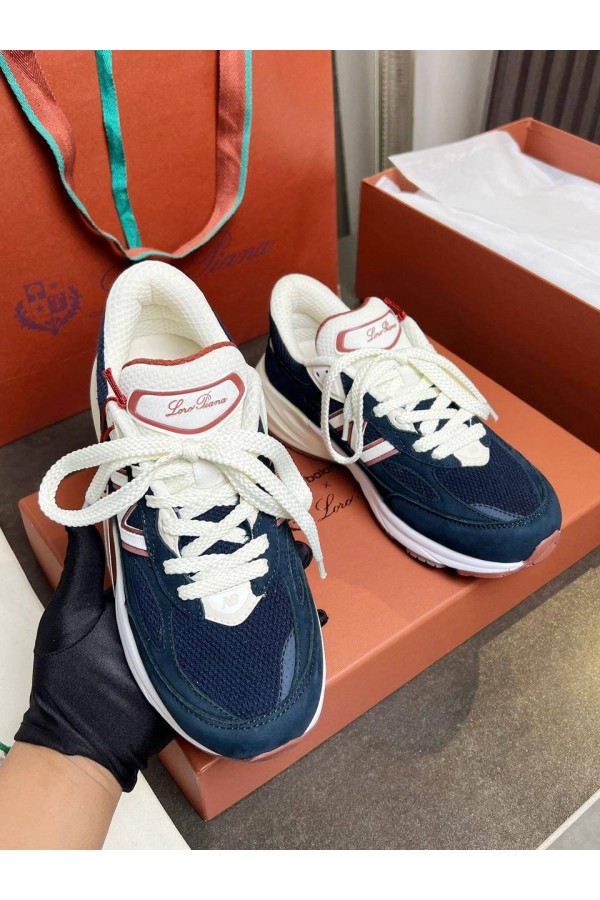 Женские кроссовки Loro Piana x New Balance Premium