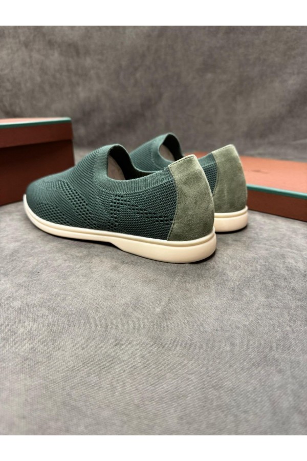 Мужские текстильные лоферы Loro Piana