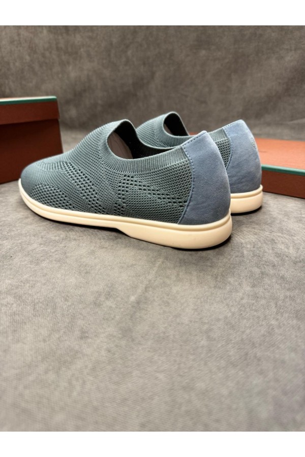 Мужские текстильные лоферы Loro Piana