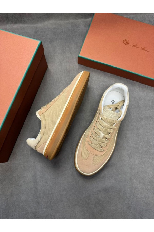 Мужские кроссовки Loro Piana Tennis Walk - Beige