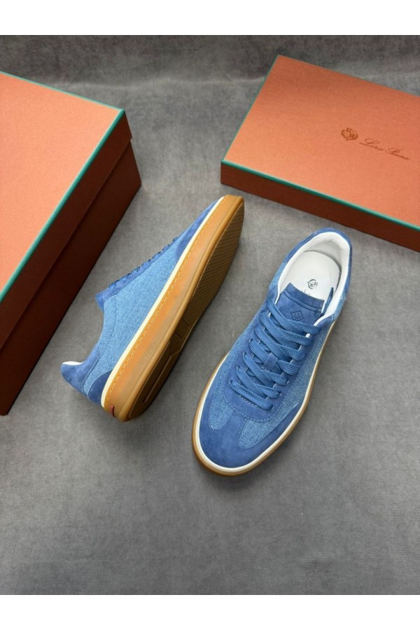 Мужские кроссовки Loro Piana Tennis Walk - Blue