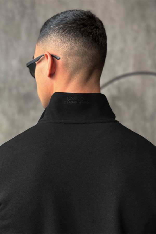 Кофта с высоким горлом Loro Piana - Black