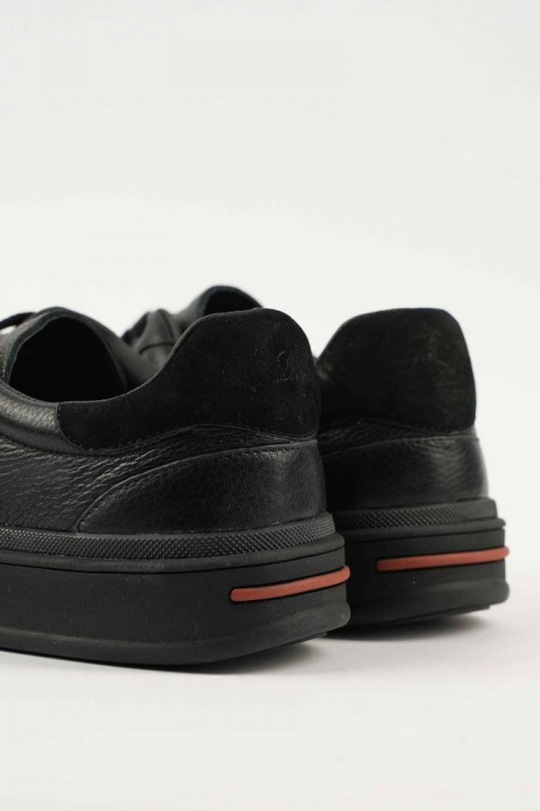 Мужские кроссовки Loro Piana Tennis Walk - Black