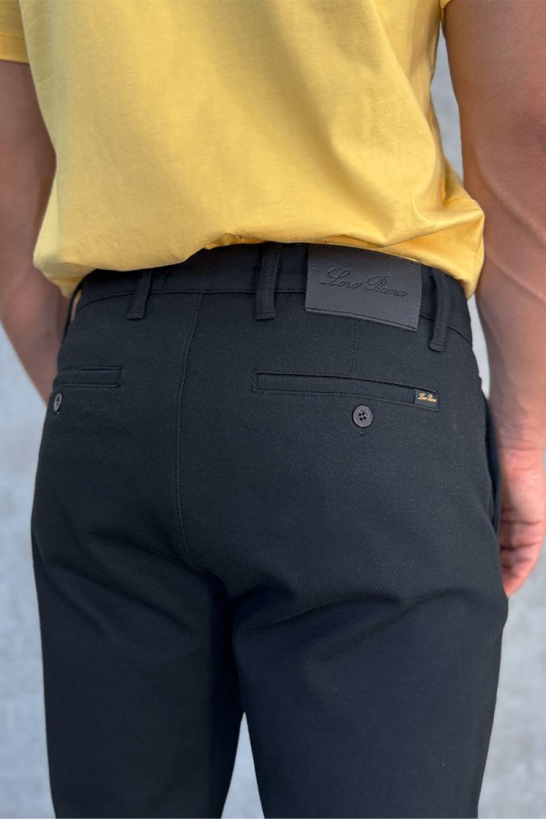 Мужские шорты Loro Piana тёмно-синего цвета