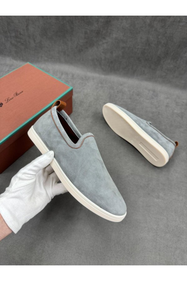 Мужские лоферы Loro Piana Venice Walk - Brisk Blue