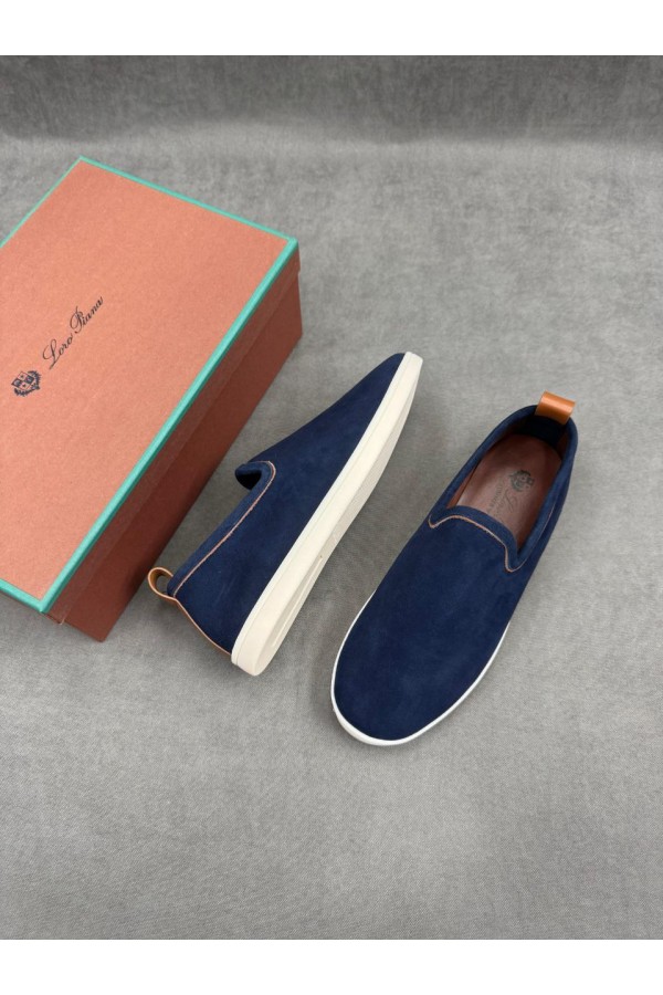 Мужские лоферы Loro Piana Venice Walk - Navy