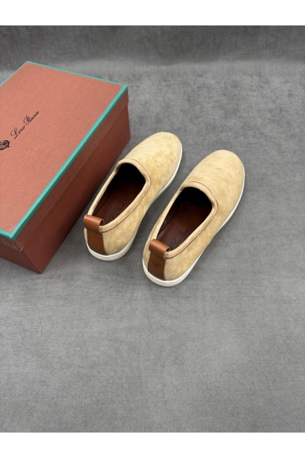 Мужские лоферы Loro Piana Venice Walk - Beige