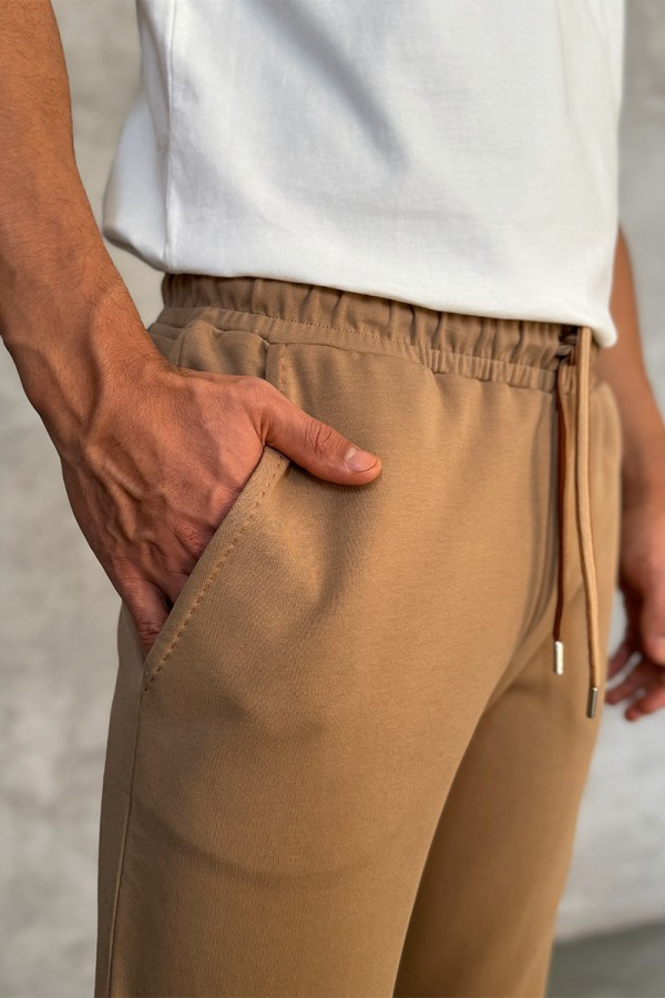 Мужские бежевые штаны Loro Piana