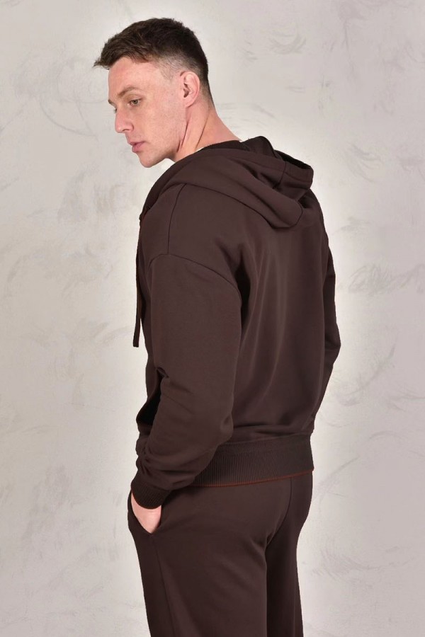 Спортивный костюм Loro Piana Premium signature logo - Brown