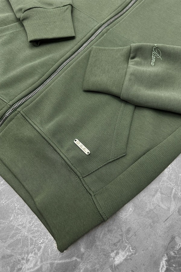 Спортивный костюм Loro Piana logo-embroidered - Green