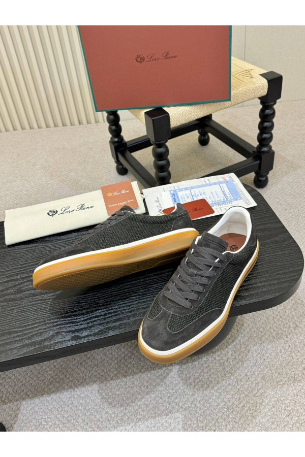 Мужские кроссовки Loro Piana Tennis Walk - Grey