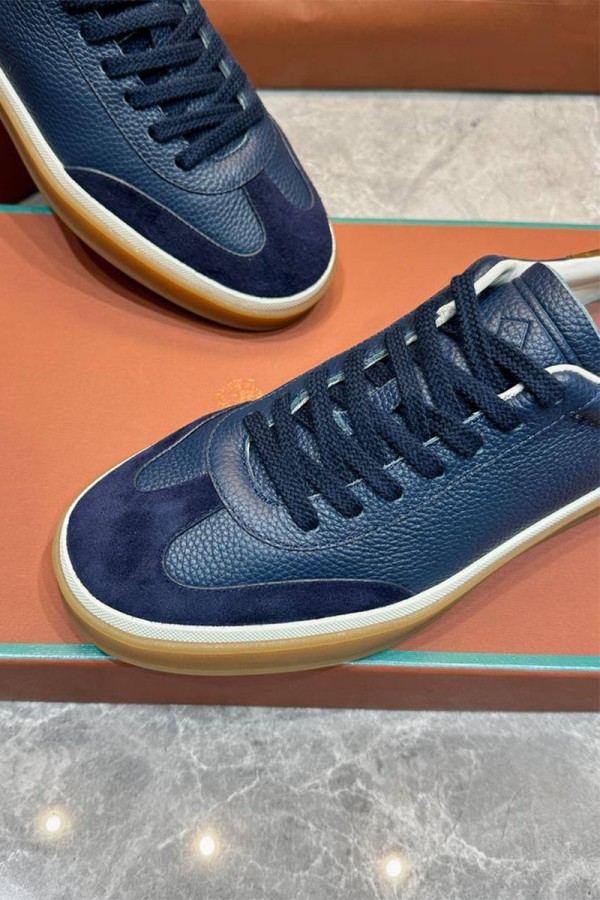Мужские кроссовки Loro Piana Tennis Walk - Navy