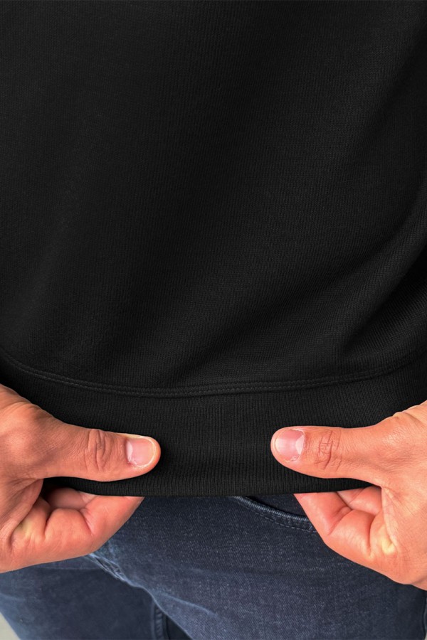 Утеплённая кофта Loro Piana zip-neck - Black