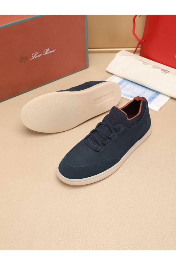 Мужские кроссовки Loro Piana Soho Walk - Navy