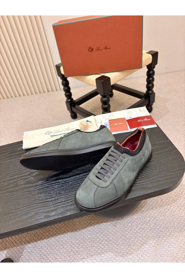 Мужские кроссовки Loro Piana Soho 2.0 Walk - Navy