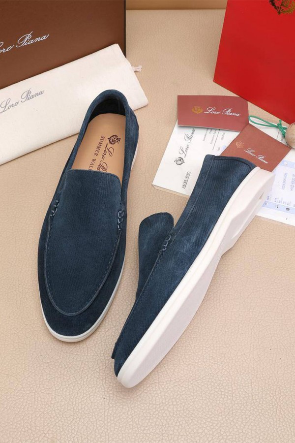 Мужские лоферы Loro Piana Summer Walk - Green