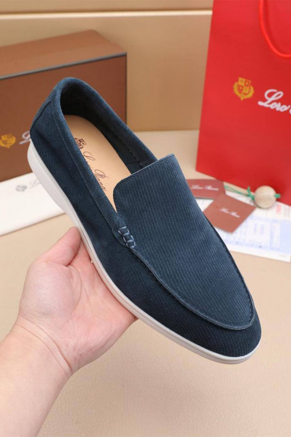 Мужские лоферы Loro Piana Summer Walk - Green