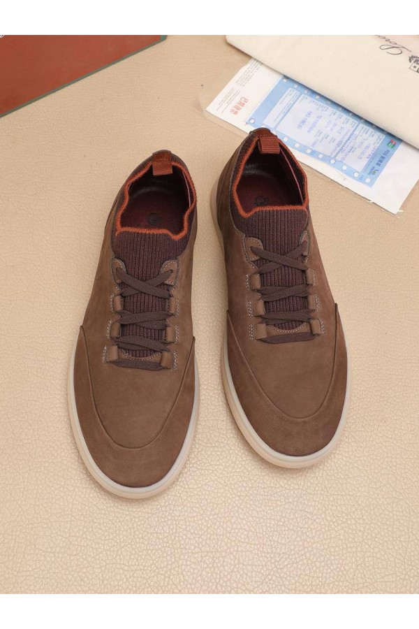Мужские кроссовки Loro Piana Soho Walk - Brown