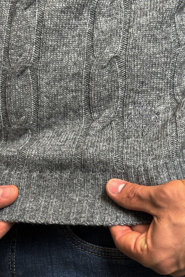 Мужской свитер Loro Piana premium - Dark Grey