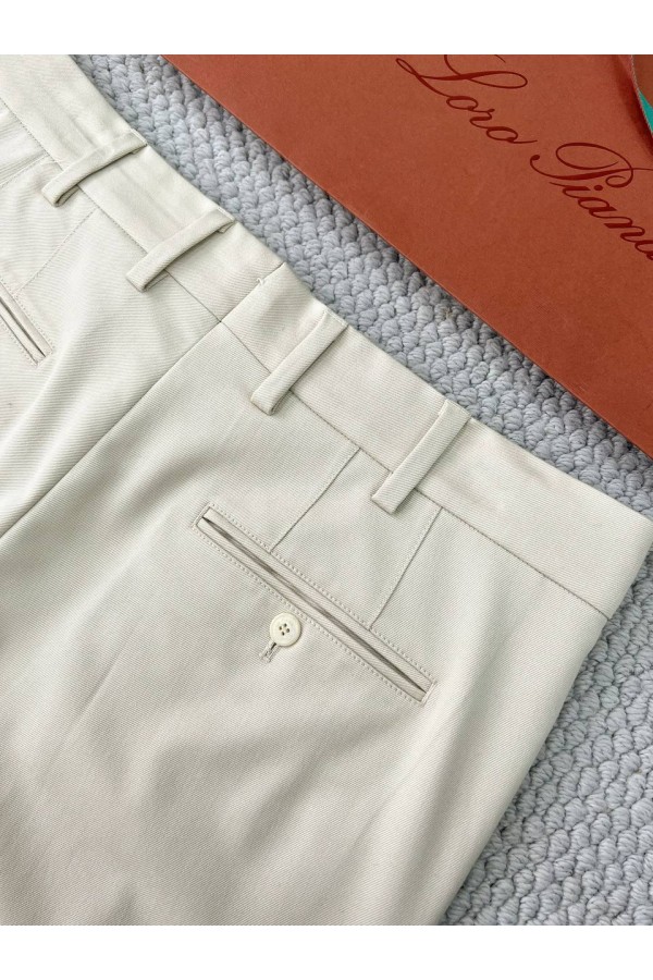 Мужские брюки Loro Piana Premium - Light Beige