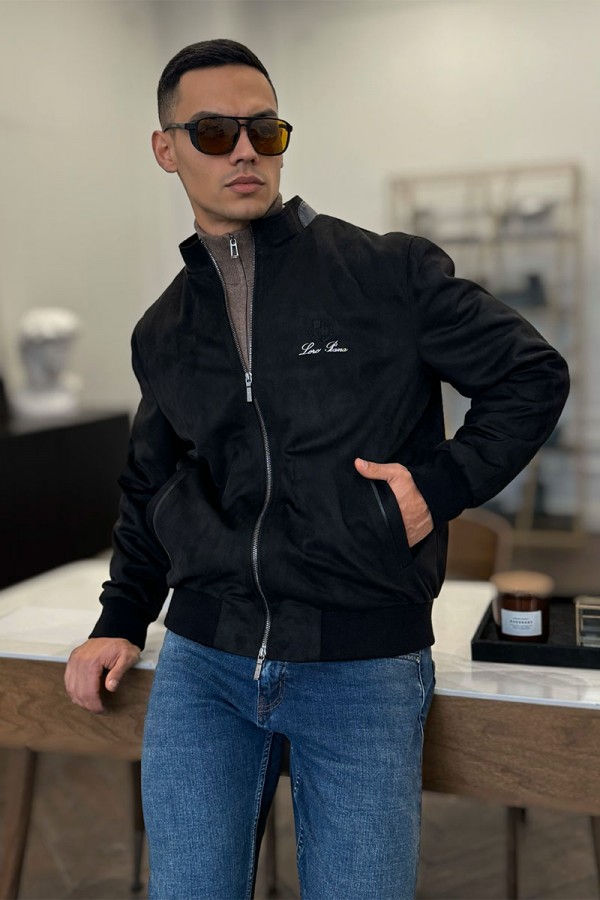 Мужская замшевая куртка Loro Piana