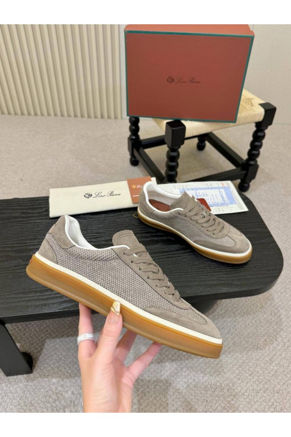Мужские кроссовки Loro Piana Tennis Walk - Beige
