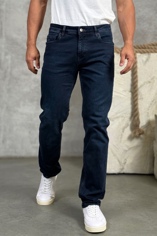 Мужские джинсы Loro Piana тёмно-синего цвета