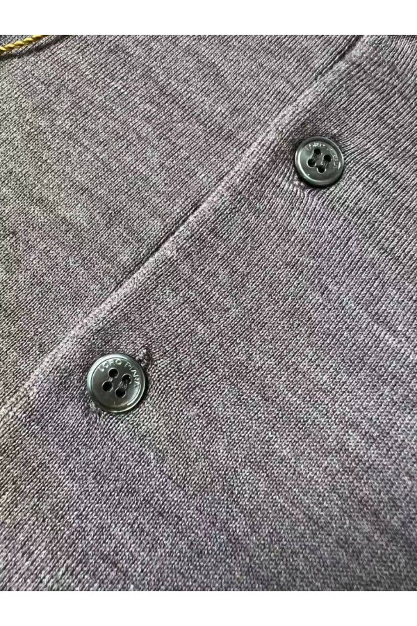 Поло с длинным рукавом Loro Piana Premium - Gray Coffee