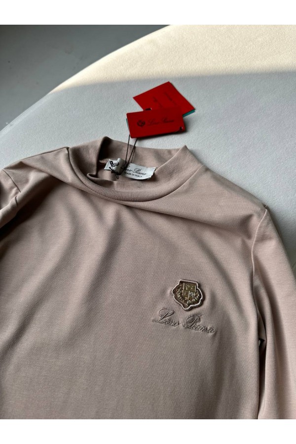 Женская бежевая водолазка Loro Piana