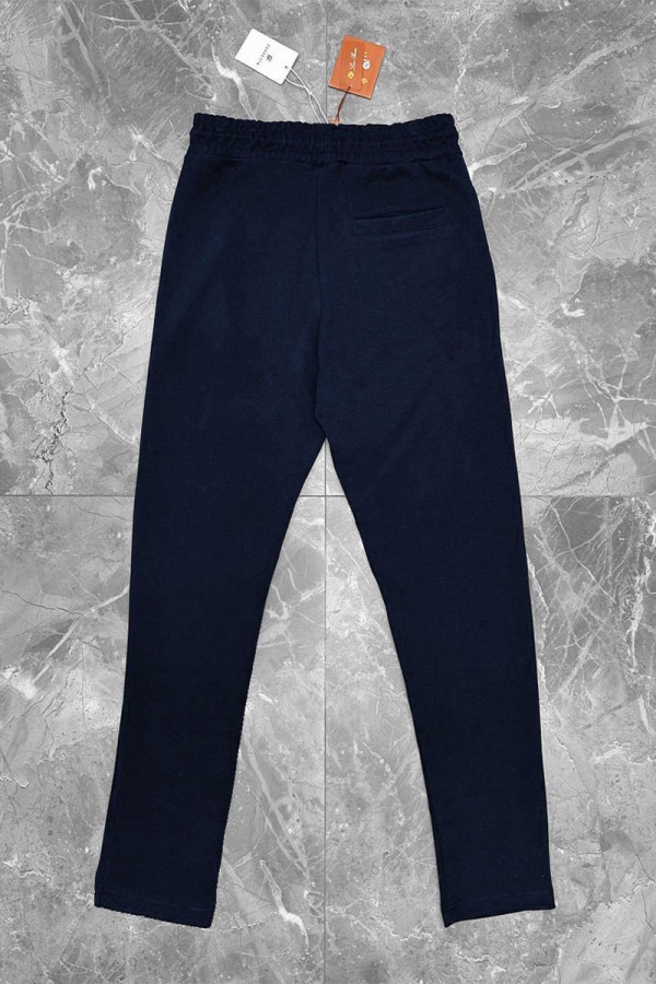 Спортивные штаны Loro Piana logo-embroidered - Navy