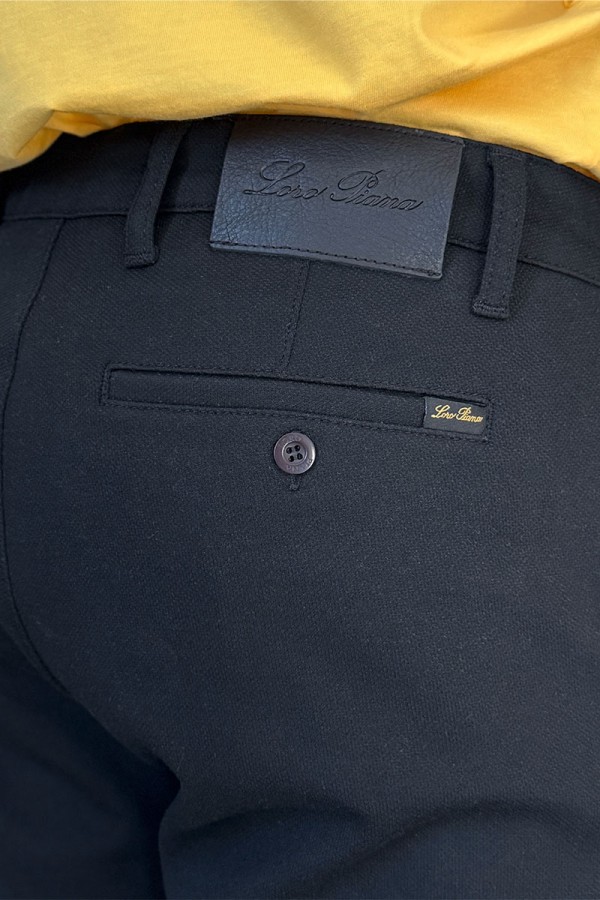 Мужские шорты Loro Piana тёмно-синего цвета