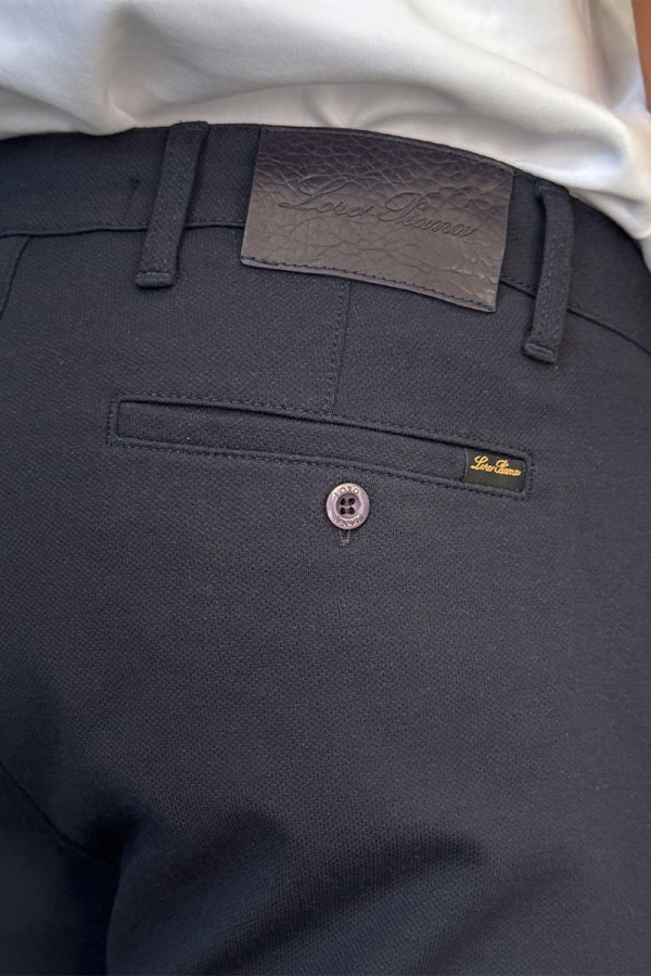 Мужские шорты Loro Piana чёрного цвета