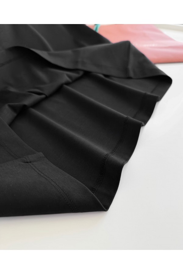 Мужская чёрная футболка Loro Piana