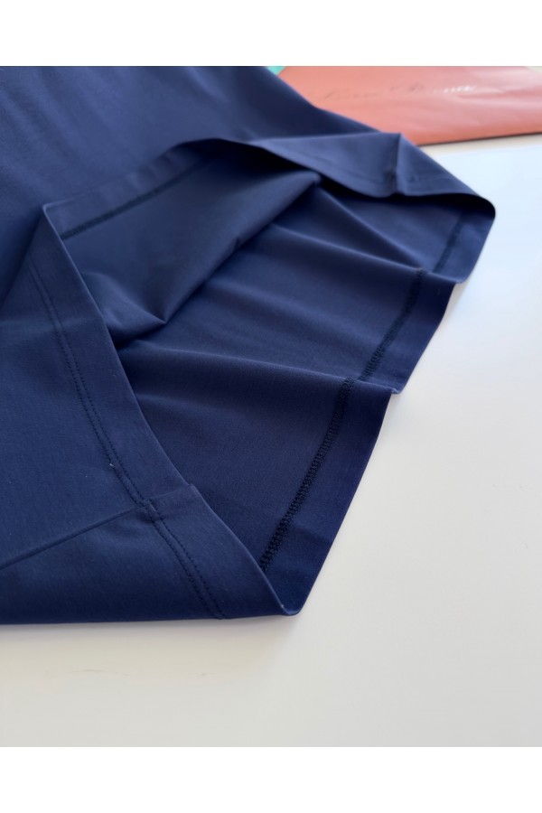 Мужская синяя футболка Loro Piana