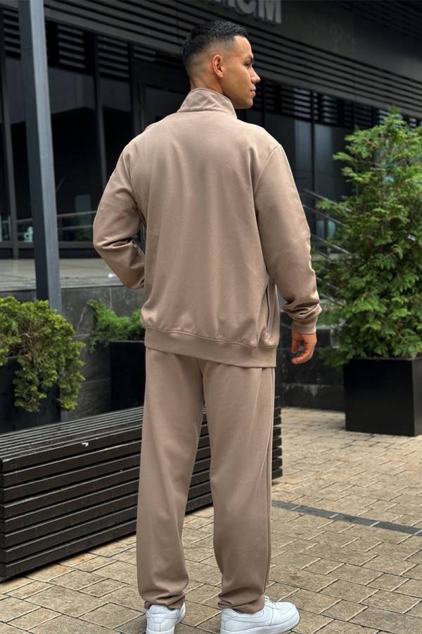 Спортивный костюм Loro Piana logo-embroidered - Beige