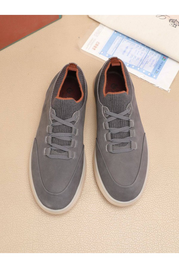 Мужские кроссовки Loro Piana Soho Walk - Grey