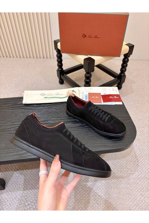 Мужские кроссовки Loro Piana Soho 2.0 Walk - Navy