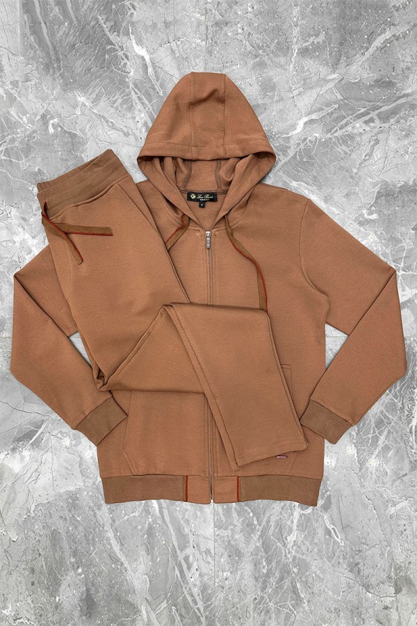 Мужской спортивный костюм Loro Piana - Brown