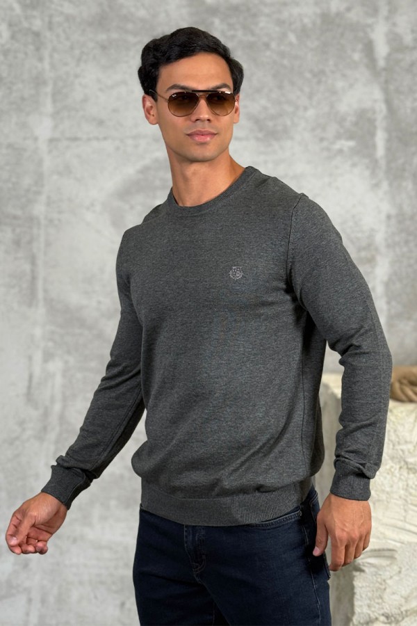 Мужской серый джемпер Loro Piana