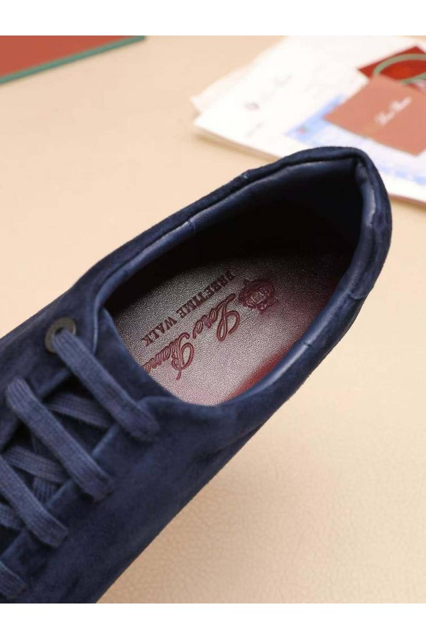 Мужские замшевые кроссовки Loro Piana