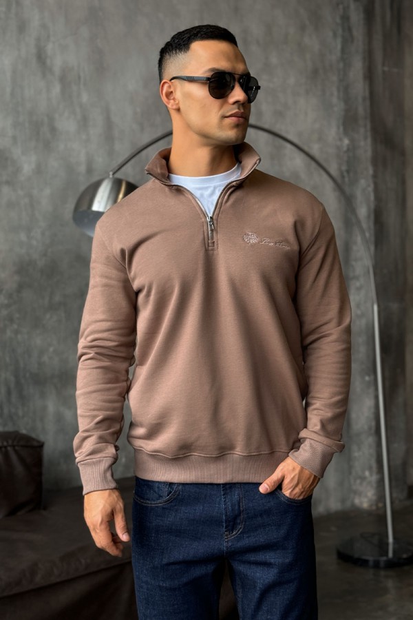 Кофта с высоким горлом Loro Piana - Brown