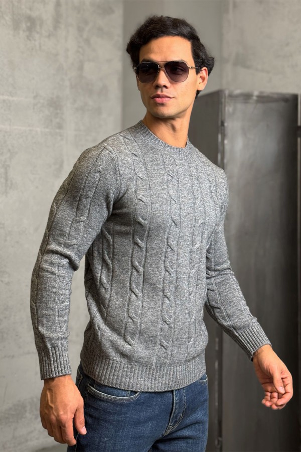 Мужской свитер Loro Piana premium - Dark Grey