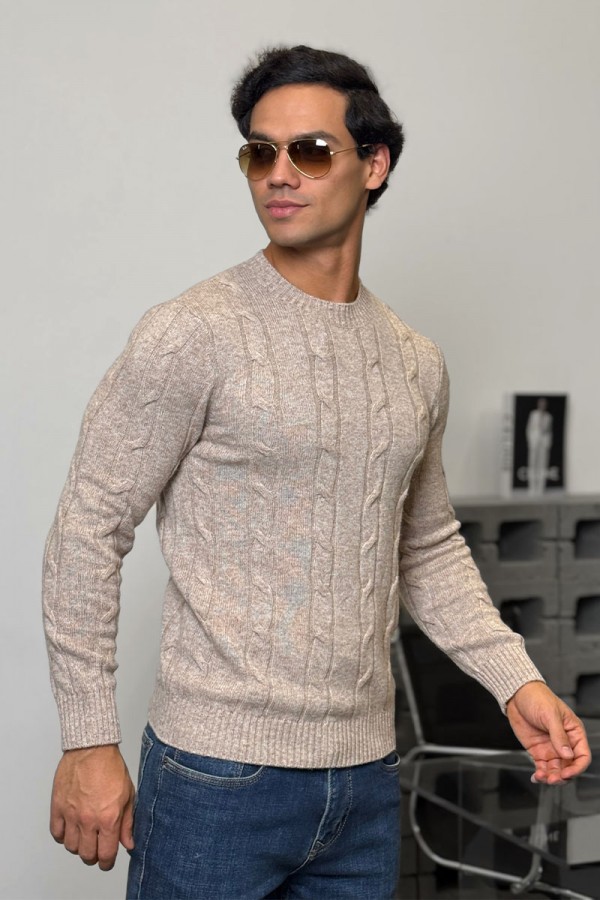 Мужской свитер Loro Piana premium - Light Beige