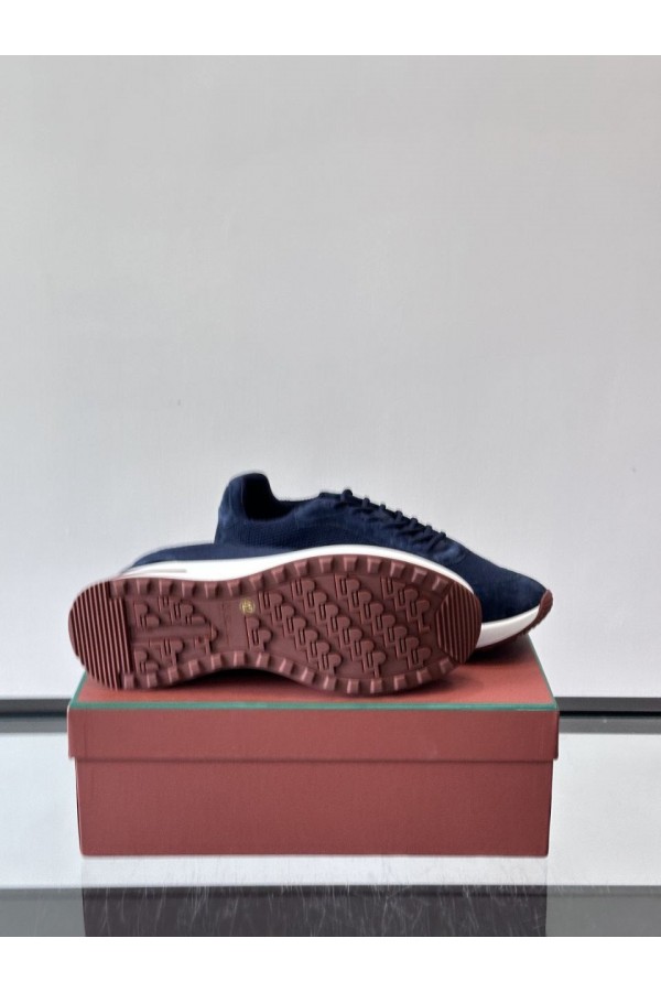 Мужские кроссовки Loro Piana Week End Walk - Navy