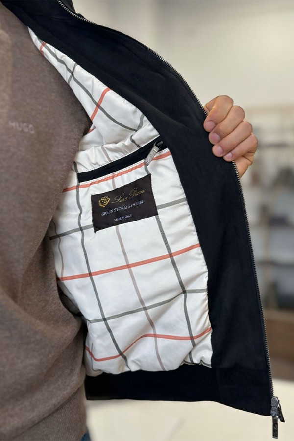 Мужская замшевая куртка Loro Piana