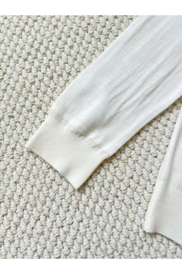 Поло с длинным рукавом Loro Piana Premium - Beige