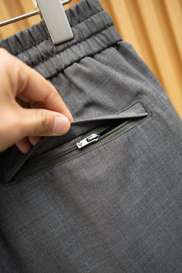 Мужские серые штаны Loro Piana Premium