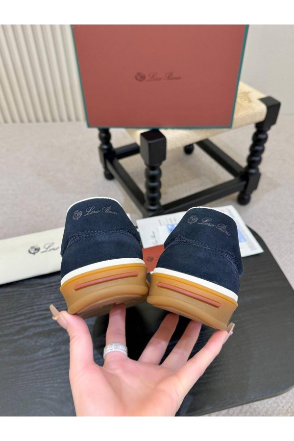 Мужские кроссовки Loro Piana Tennis Walk - Navy