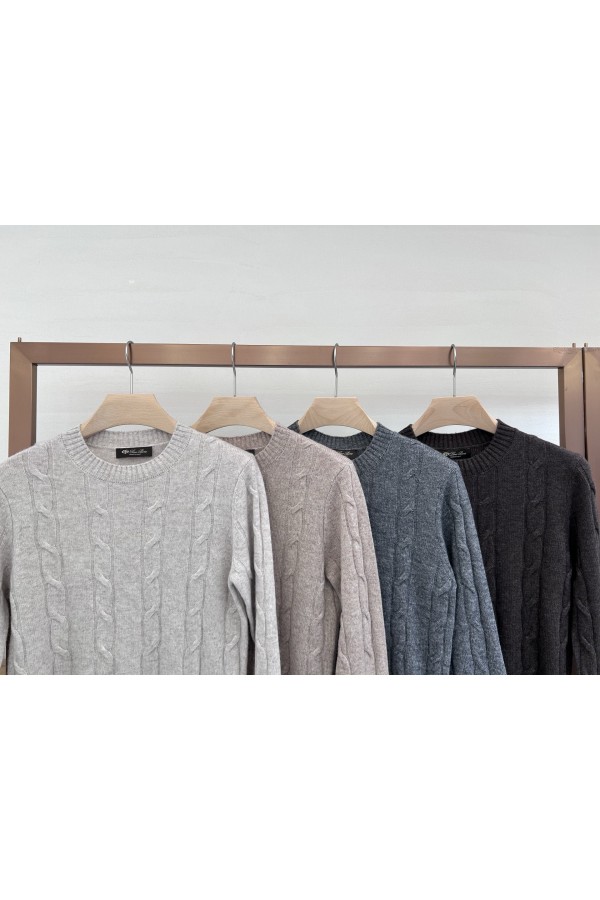 Мужской свитер Loro Piana premium - Beige