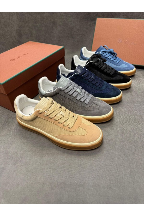 Мужские кроссовки Loro Piana Tennis Walk - Navy